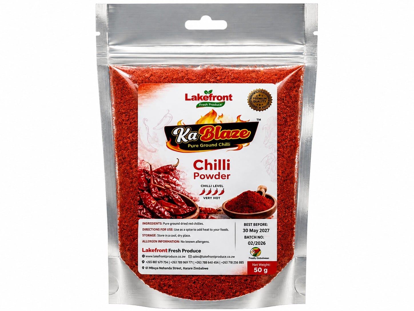 KaBlaze™ Chilli Powder
