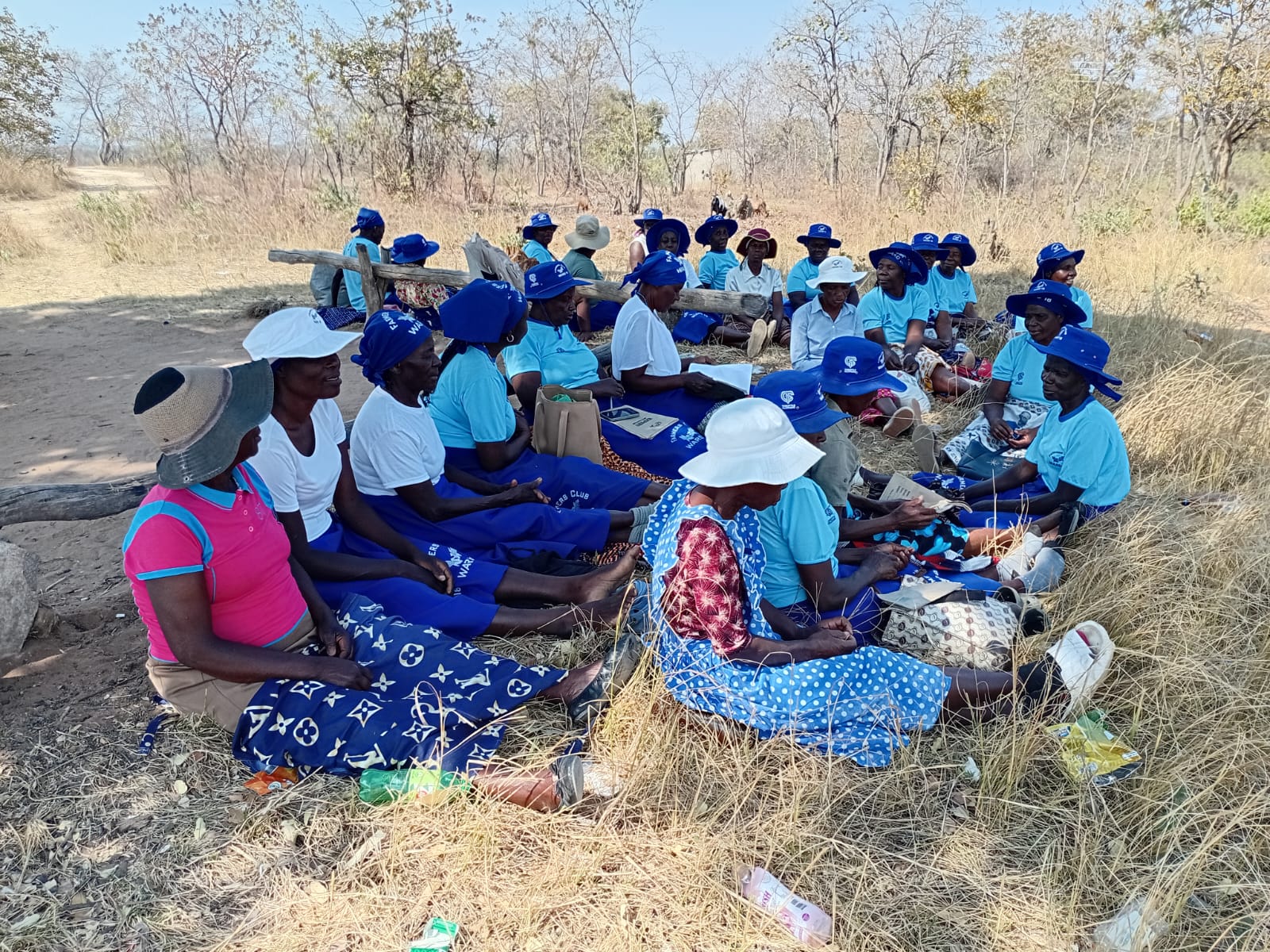 Ward 18 farmers gathered for a resilience session