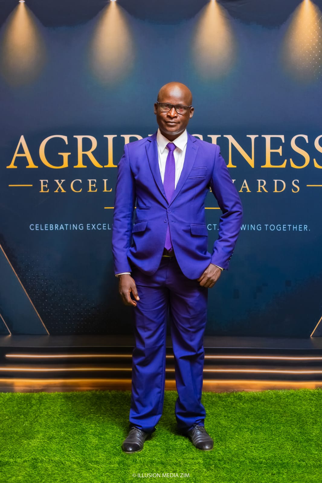 Portrait on the awards red carpet