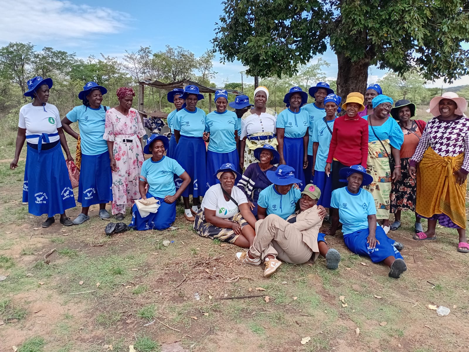 Ward 18 Farmers Club group portrait