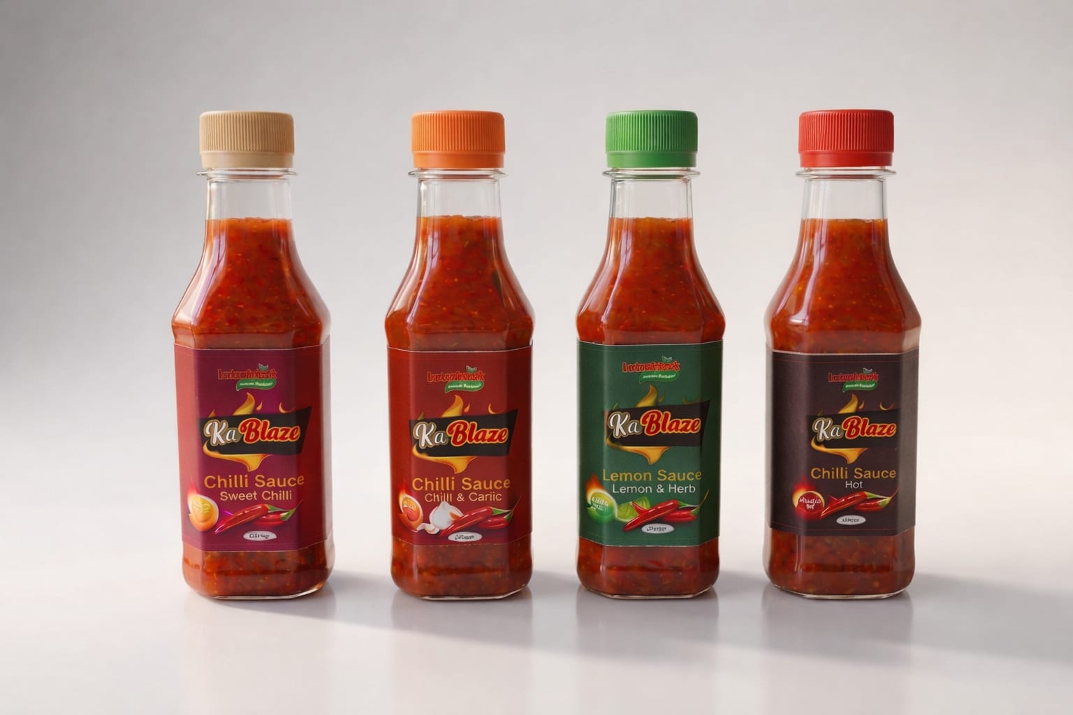 KaBlaze sauce range